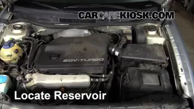 2001 Volkswagen Golf GTI GLS 1.8L 4 Cyl. Turbo Liquide essuie-glace Ajouter du liquide